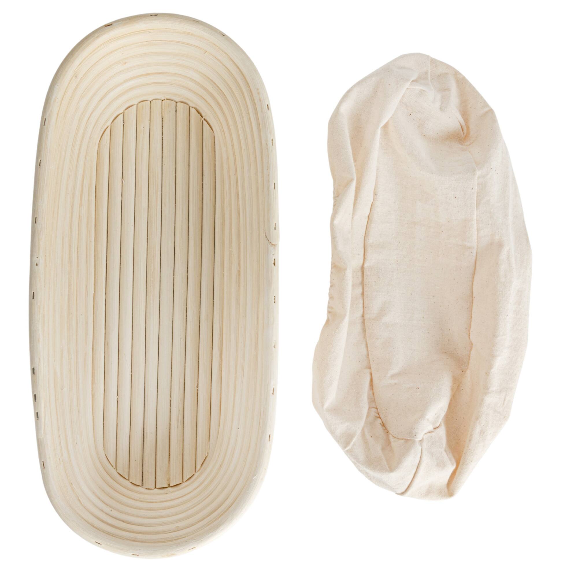 Hello Honey® 13.75" Chic White Oval Rattan Tray